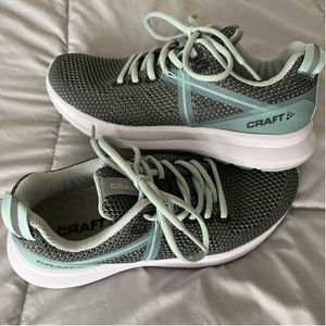 Craft Fuseknit Running, Tennis Shoes Sneakers Aqua Grey White